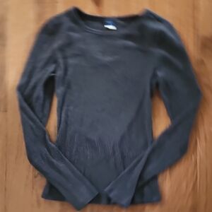 Old Navy Navy Long Sleeve Top